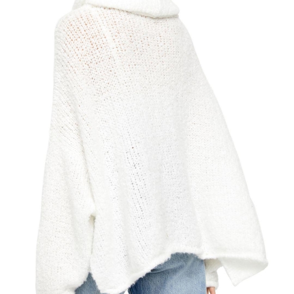 💐NWT Free People BFF Cowl Neck Sweater - Picture 3 of 10